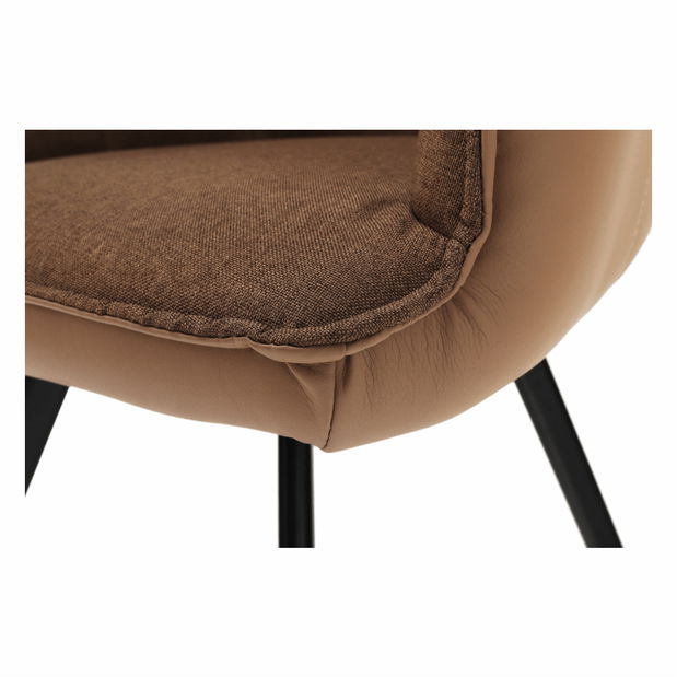 Fotel Talisman (barna + világosbarna + fekete)