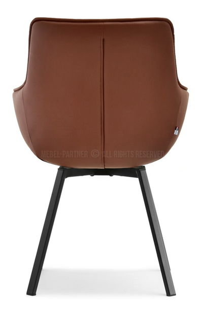 Stolička Aranbura (hnedá + čierna)