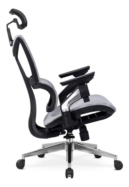 Kancelárska stolička Matana (sivá) 