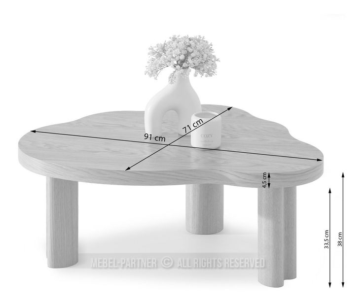 Stolić za kavu Sociali (crna)