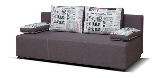 Pohovka trojsedačka Forlo (sivá)