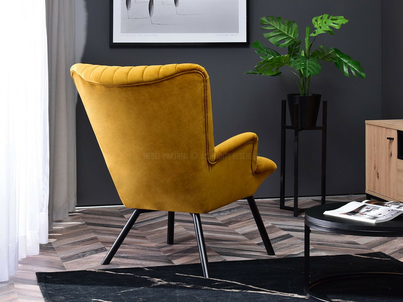 Relax fotel Lanzaris (fekete)