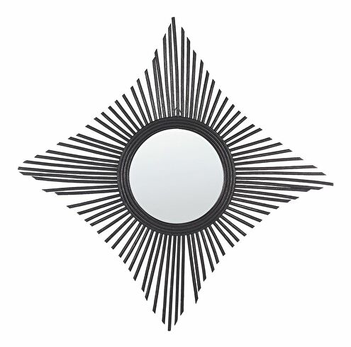 Zidno ogledalo Majza (crna)