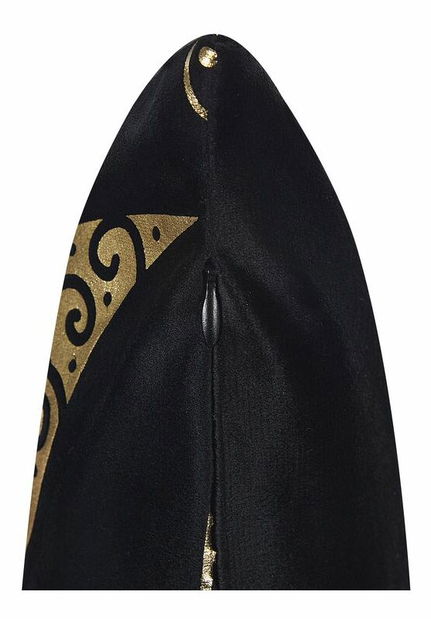 Sada 2 ozdobných vankúšov 45 x 45 cm Ursin (zlatá)