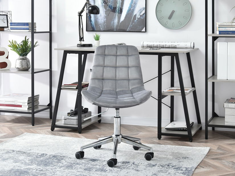 Stolica Eleanor (siva + krom)