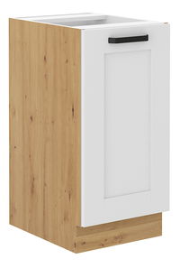 Donji ormarić Lesana 2 (bijela + hrast artisan) 40D 1F BB 