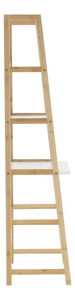 Regál Keon 4 (fehér + természetes)