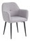 Jedálenská stolička Semir (sivá + čierna)
