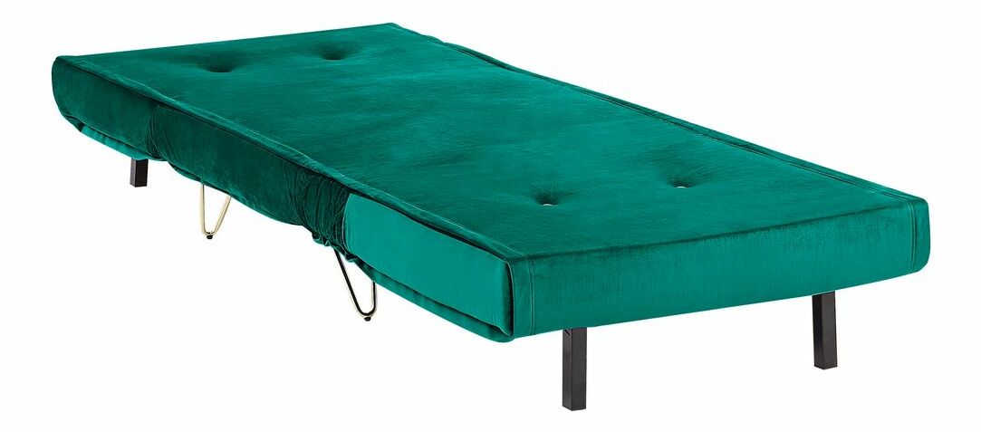 Kreslo Valentine (tmavozelená)