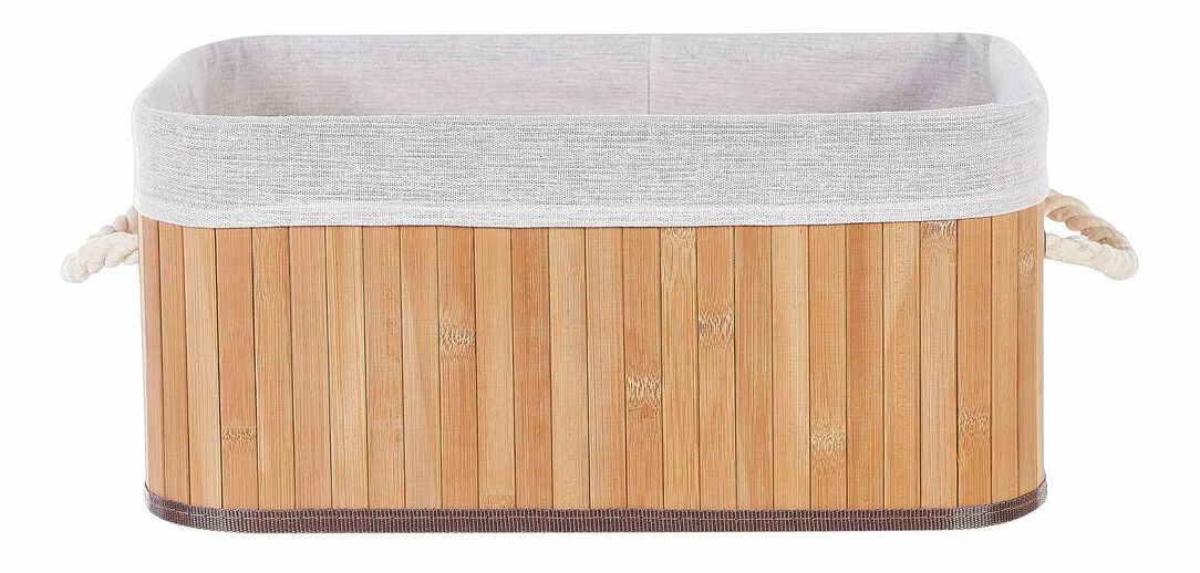 Set 5 ks košíkov Taygeta (svetlé drevo) 