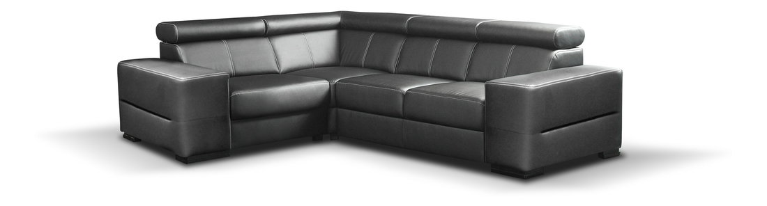 Rohová sedačka Appleton 1 (tmavosivá) (L)