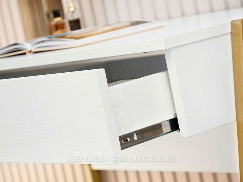 PC stol Norsinimo (bijela + zlatna)