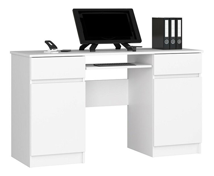 PC asztal Aranandose (fehér)