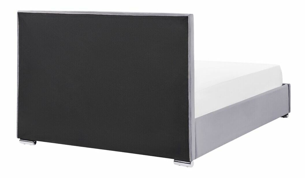 Bračni krevet 160 cm Ruthine (siva) (s podnicom i prostorom za odlaganje)