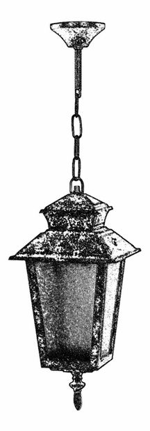 Vanjski luster Deniz (smeđa)