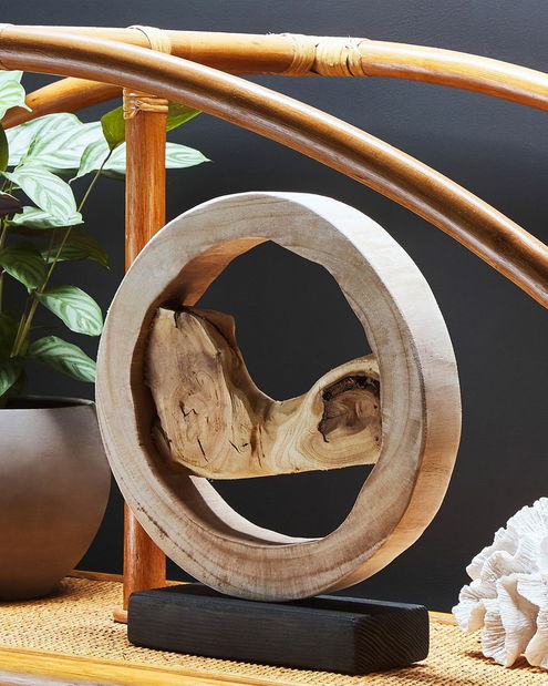 Dekorácia Ocaza (svetlé drevo)
