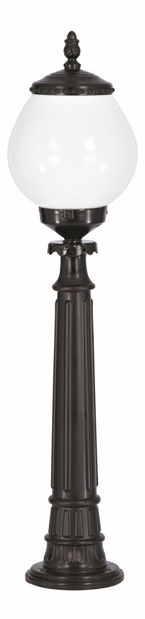 Lampă de podea pentru exterior Susannah (Negru + alb)