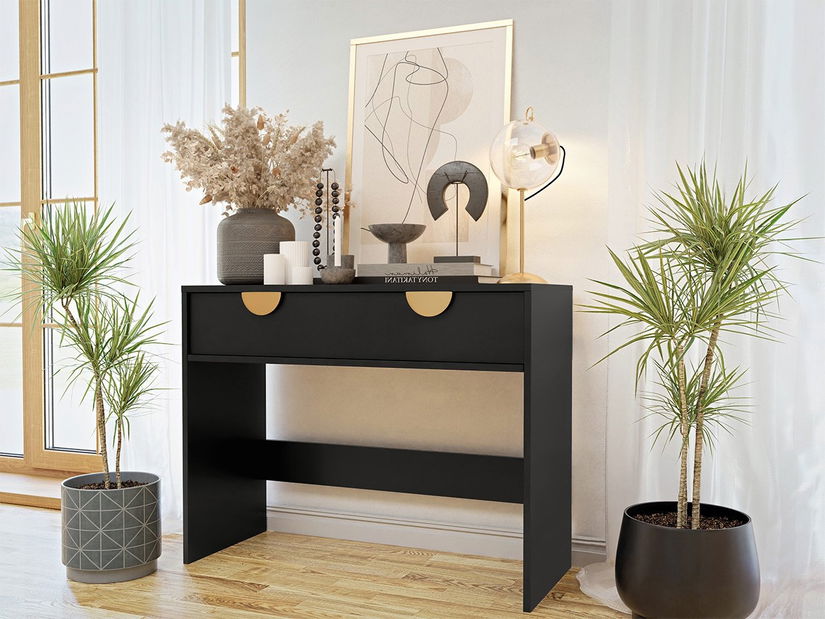 Toaletni stolić Tildo 1SZ (crna)