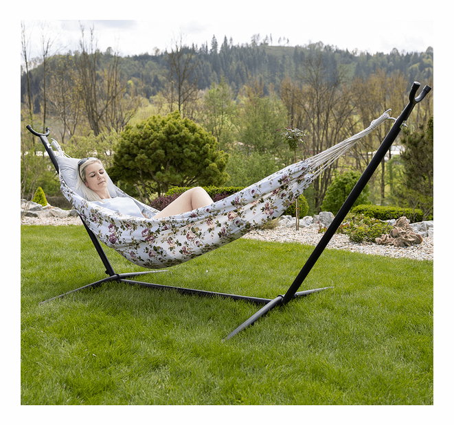 Hojdacia sieť Hismena (vzor kvety)