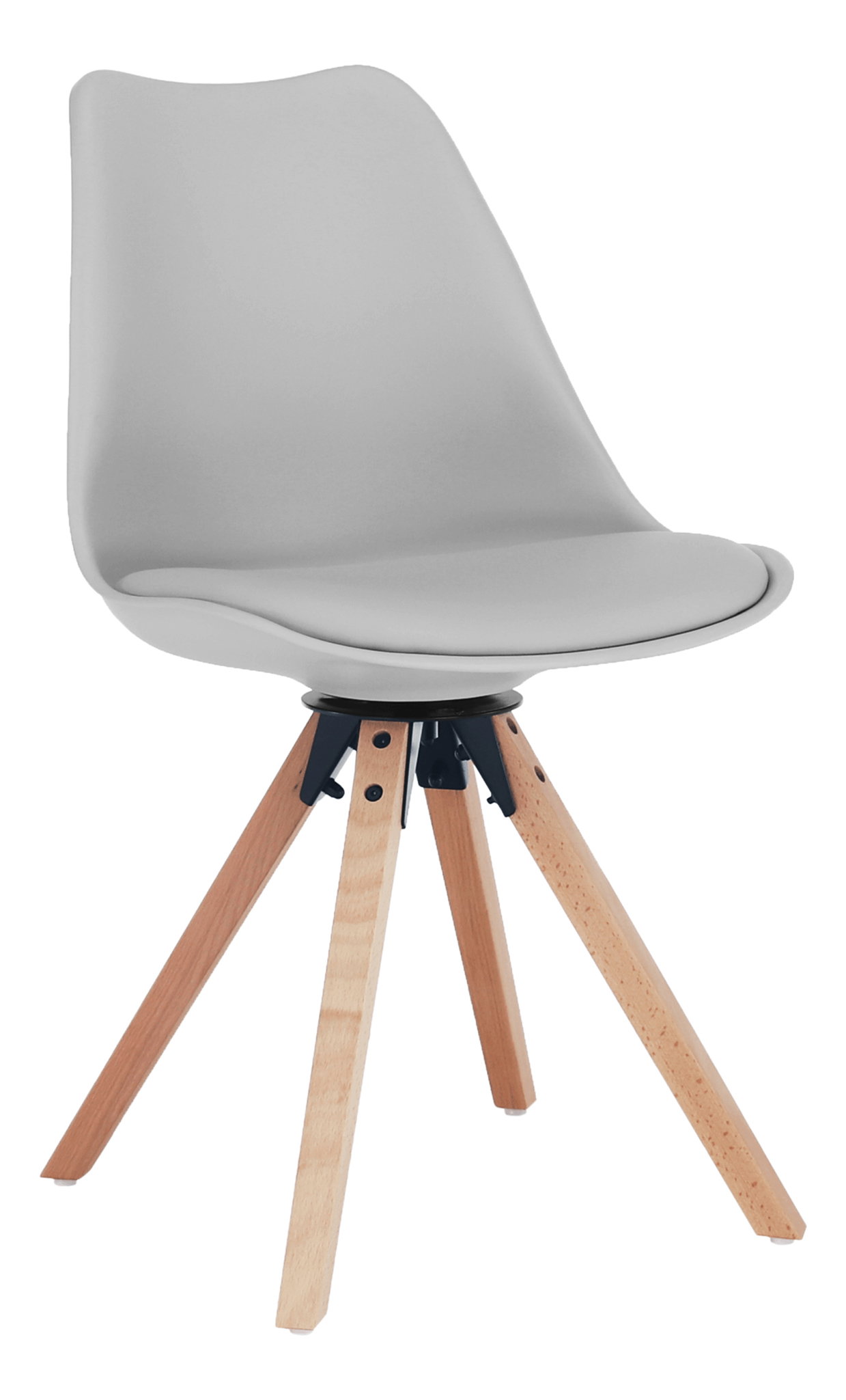 Forgószék Dolena (világosszürke öko-bőr)