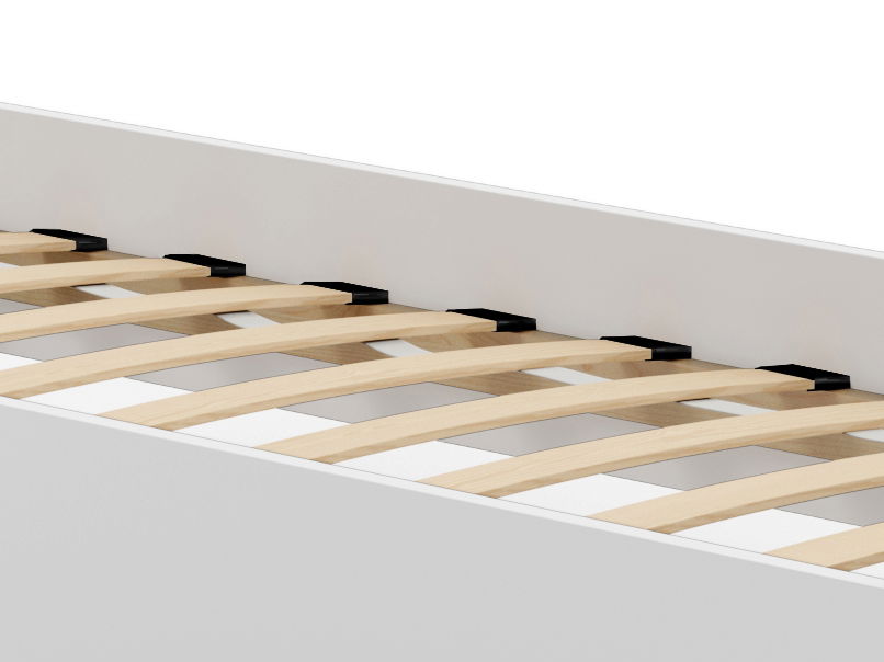 Dječji krevetić 160x80 cm Cassi (s rešetkom i madracema) (vila i konj)