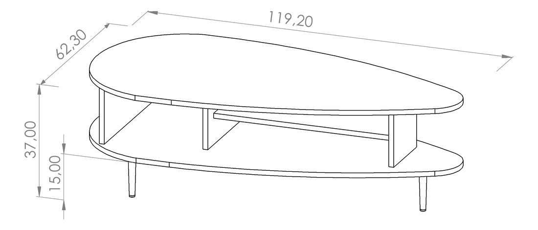 Stolić za kavu- Gib