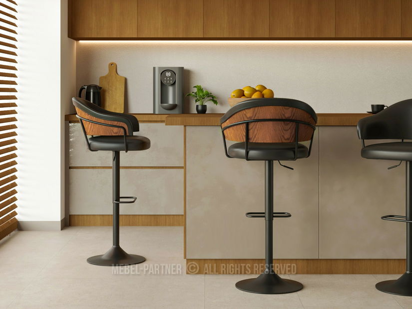 Barska stolica CH69 (grafit + crna)