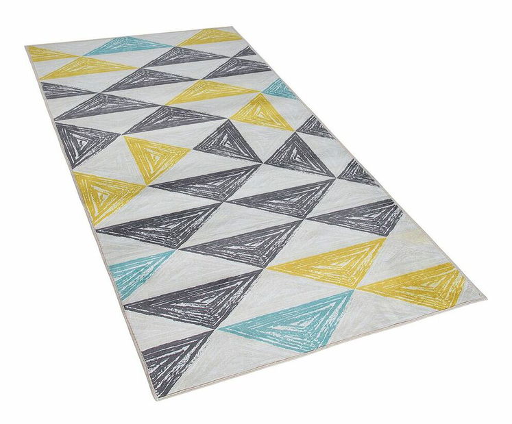 Koberec 150 cm Kales (svetlosivá)