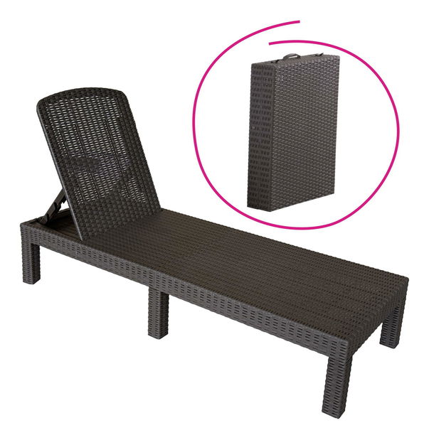 Kerti nyugágy Zanjar (barna) 