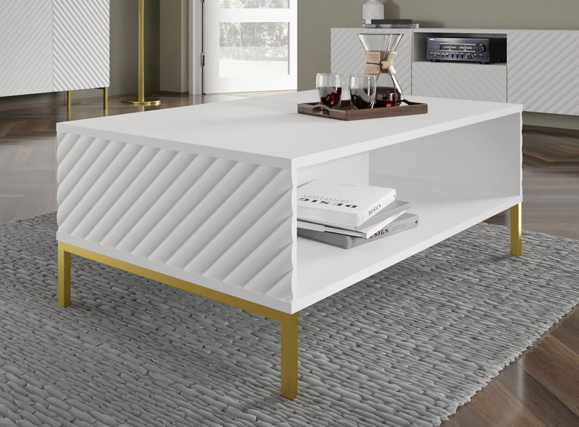 Stolić za kavu Surfy 3D (bijela)