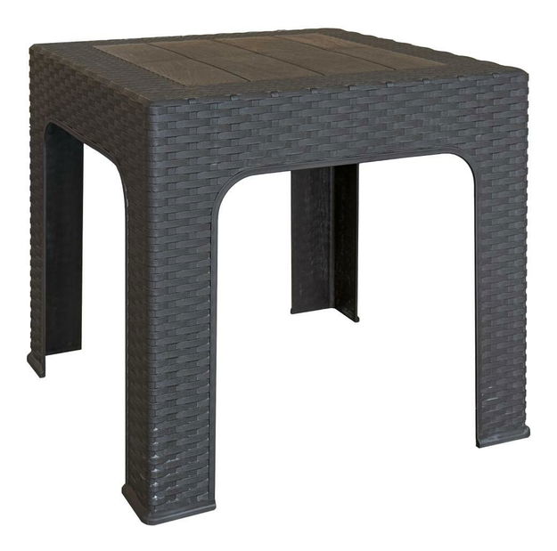 Kerti kéziasztal Zanjar (barna) 