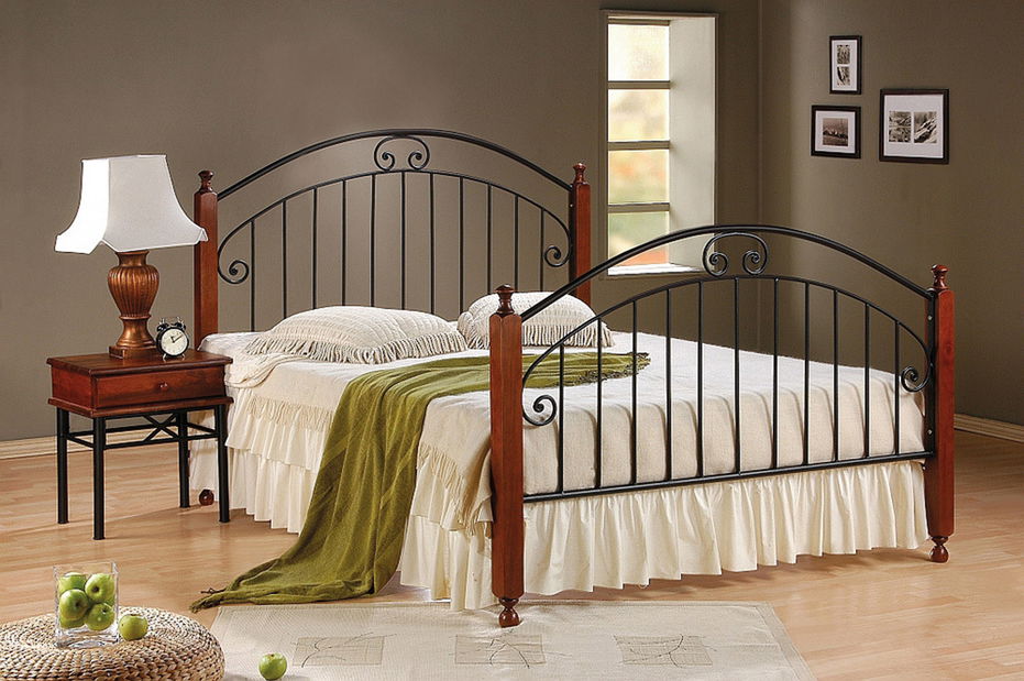 Manželská posteľ 160 cm Dakota (s roštom)