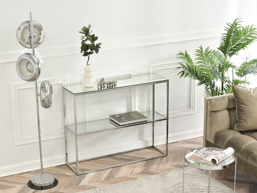 Konzolový stolík Bella Kons Bis (chrómová)