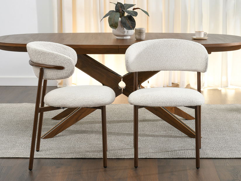 Jedálenská stolička Iraquies (béžová)