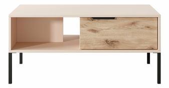 Stolić za kavu Rastafa 2S (viking hrast + bež)