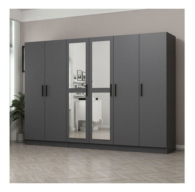 Dulap de haine Kalia 5091 (antracit)