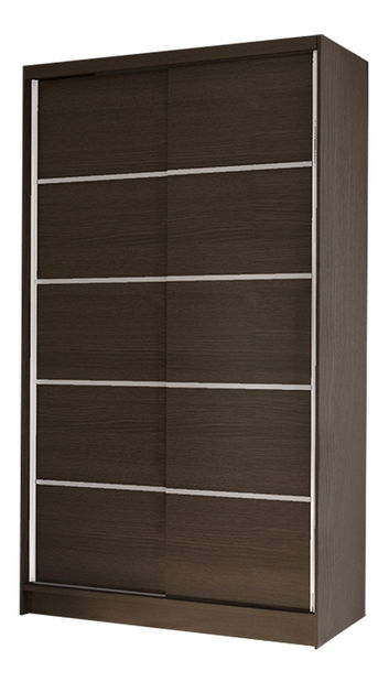 Ormar za garderobu Master IV (bijela + sonoma)