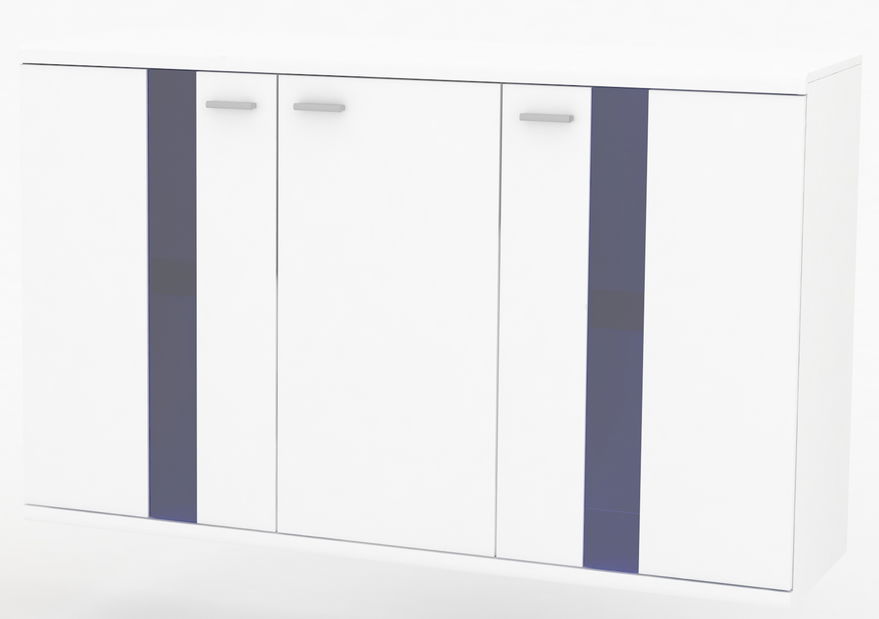 Vitrína Liss (biela)