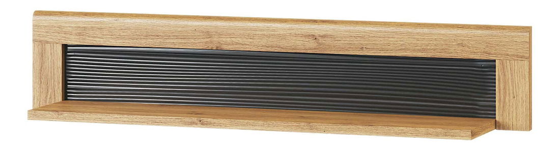 Polc Kogro 34 (camargue tölgy + matt fekete)