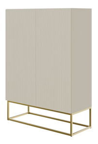 Szekrény Vertigo V6  (szürkés bézs)