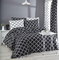 Posteľná bielizeň 160 x 220 cm Madaline (čierna + biela)