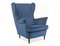 Relaxačné kreslo Linn (námornícka modrá)
