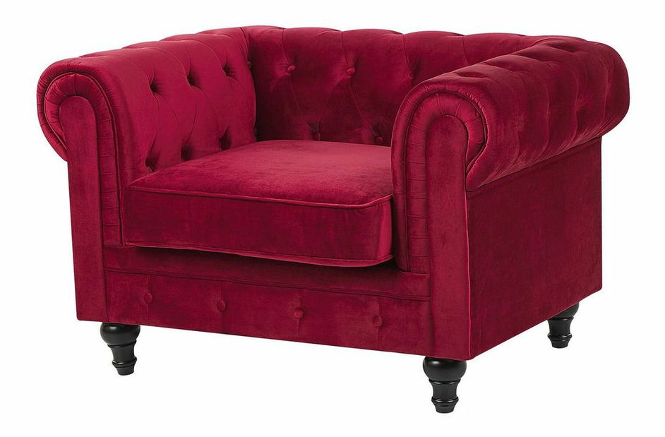 Sedacia súprava CHICHESTER (tmavočervená)