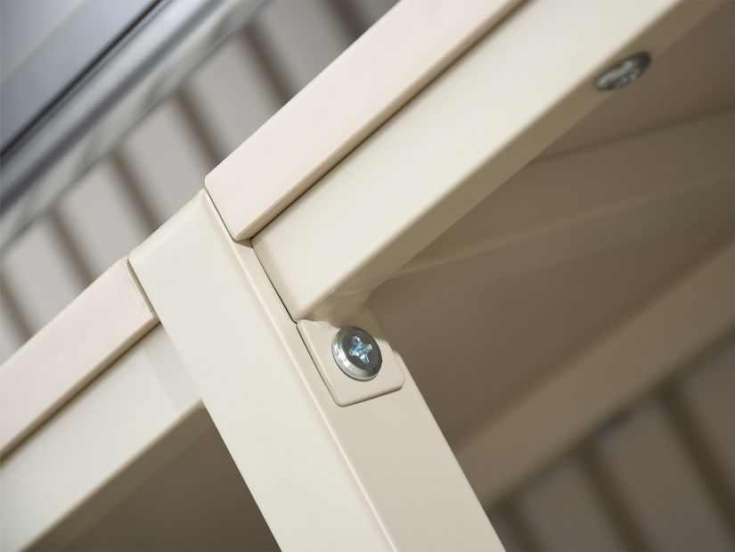 TV stolík/skrinka Empantana (krémová)