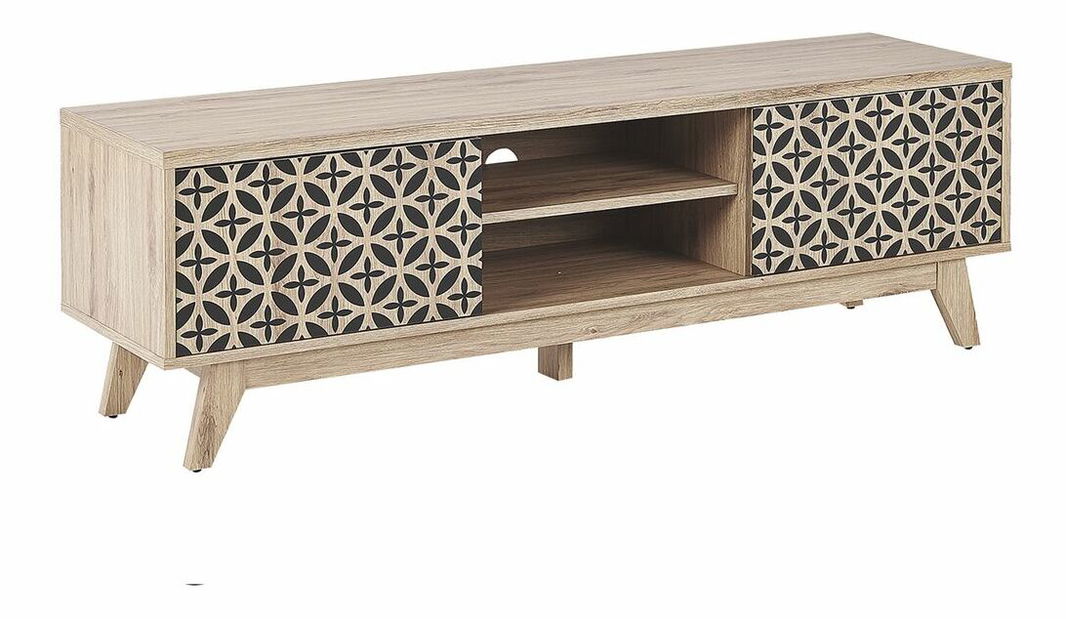 TV stolík Phyliss (svetlé drevo)