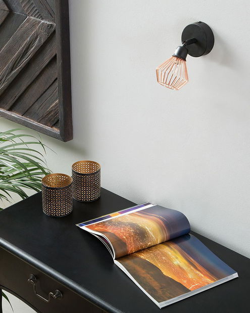 Set 2 buc. lampă de perete VENTURA (cupru)