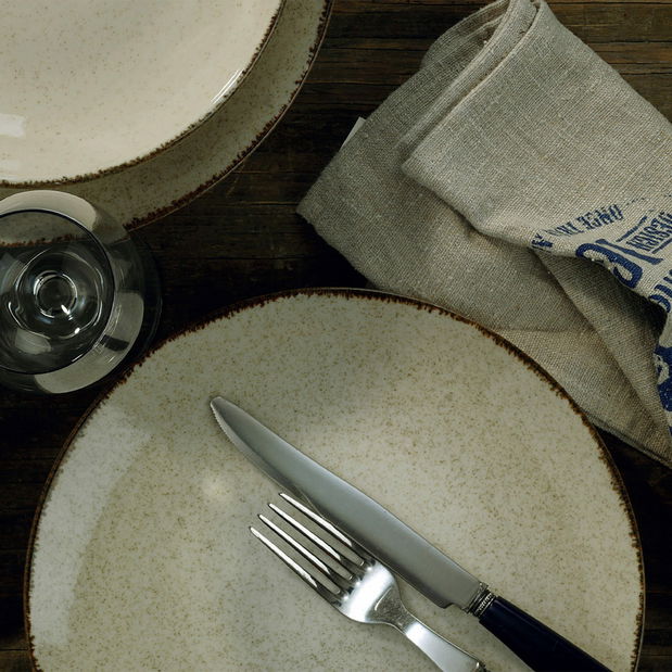 Set mobilier sufragerie (18 buc.) Celeste (scorțișoară)