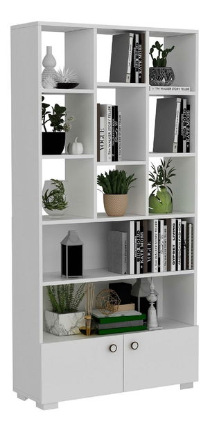 Regál Vabudu (biela) 