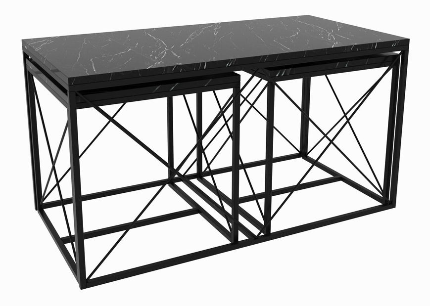 Masă de cafea Set Dolphie (negru) *vânzare