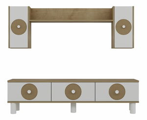 Set za dnevni boravak Dentialo (hrast hazeran)